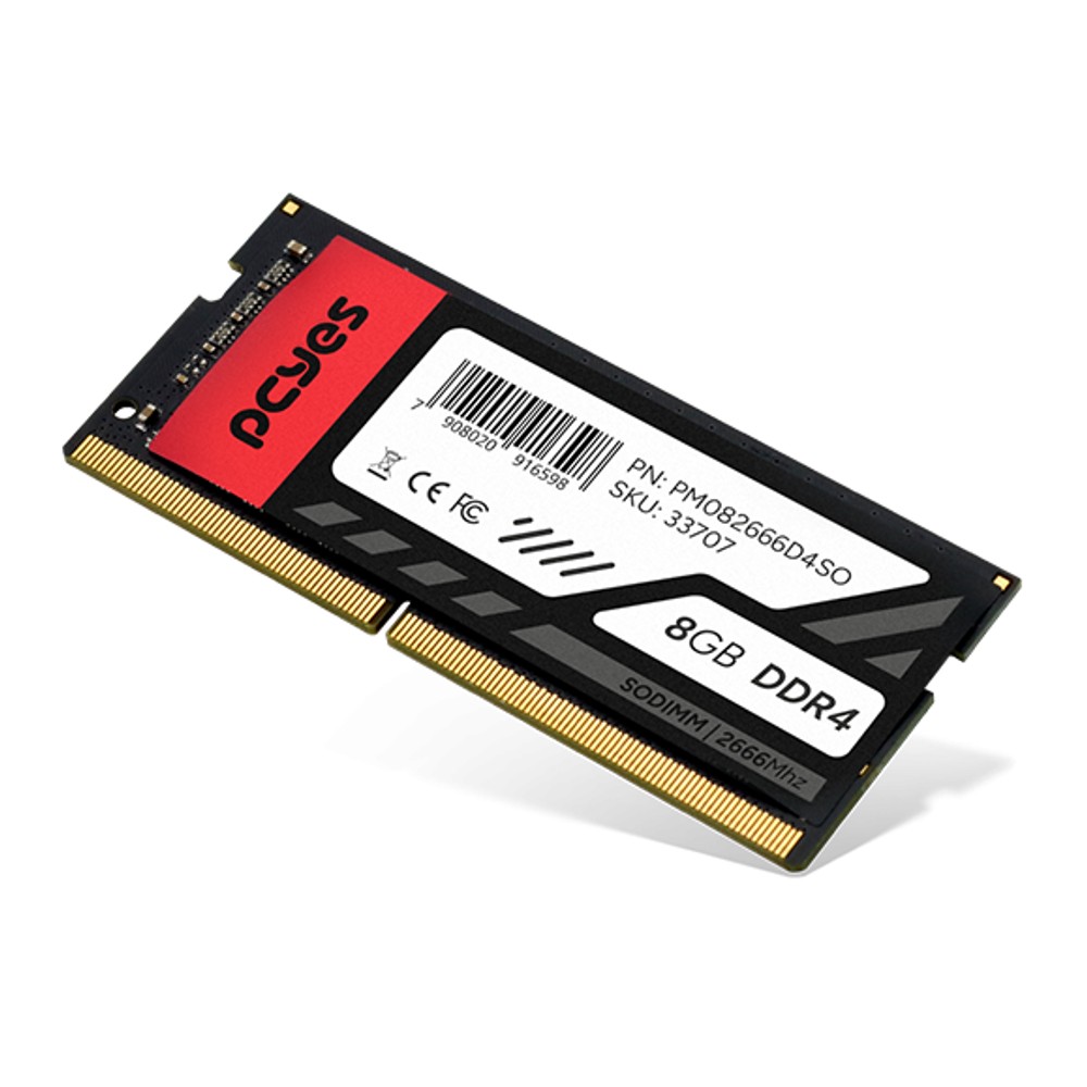 Memoria PCYES sodimm 8GB DDR4 2666MHZ - PM082666D4SO