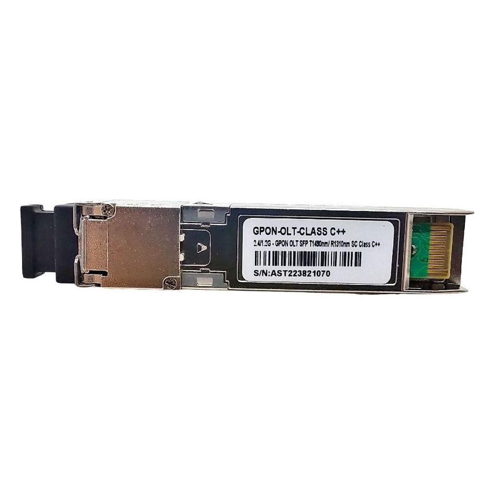 Transceptor SFP GPON Huawei GPON-OLT-CLASS C++ 20KM SC Compatível Fibra Óptica Alta Velocidade