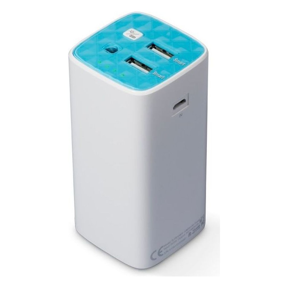 Power Bank TP-Link TL-PB10400 10.400mAh 2-USB Portátil Carregador Rápido Compacto Leve Ideal Viagem