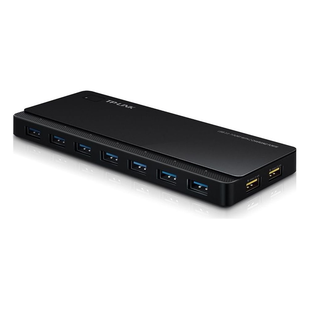 Hub USB TP-Link UH720 7 Portas 3.0 com 2 para Carregamento Rápido Preto