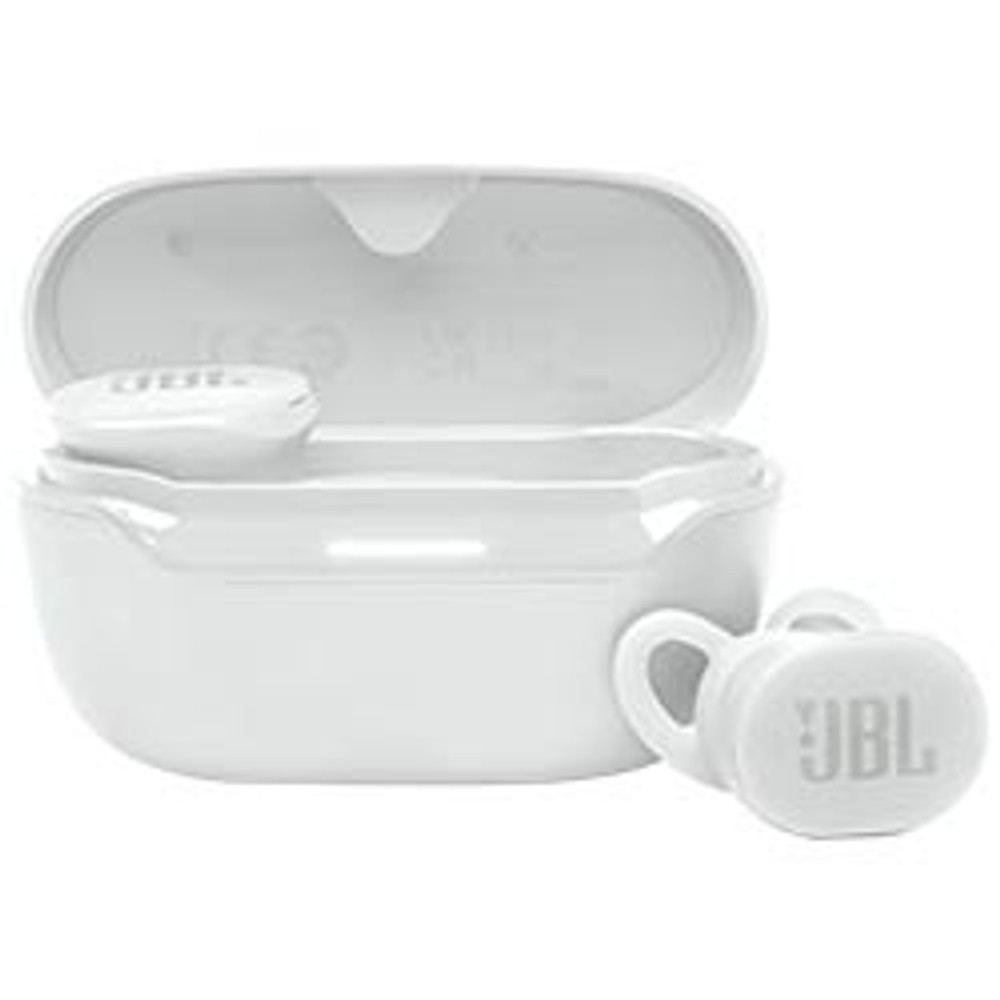 Fone de Ouvido Sem Fio JBL Endurance Race 2 Bluetooth 5.3 Waterproof IPX7 30h Bateria Estéreo Branco
