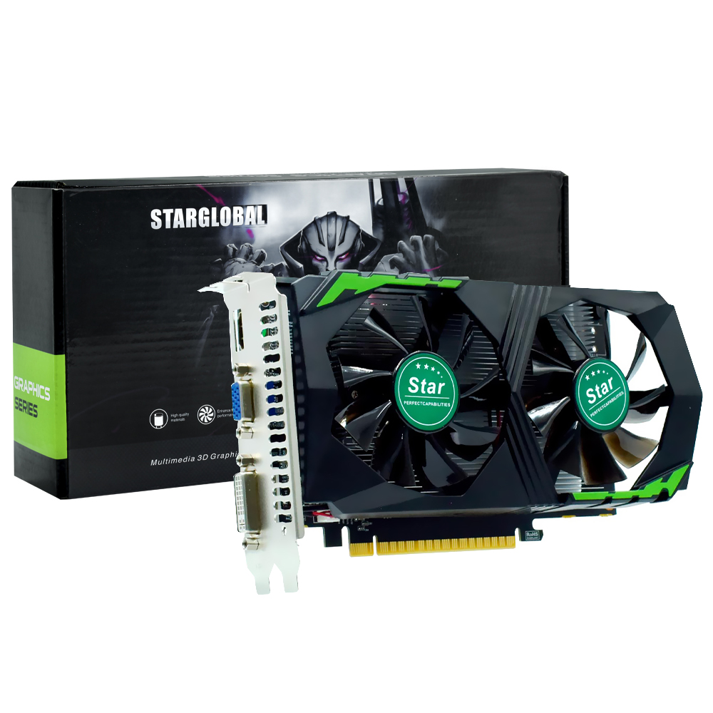Placa de Vídeo Star NVIDIA 4GB Geforce GTX960M GDDR5 - GTX960-4GB-128BIT-D5