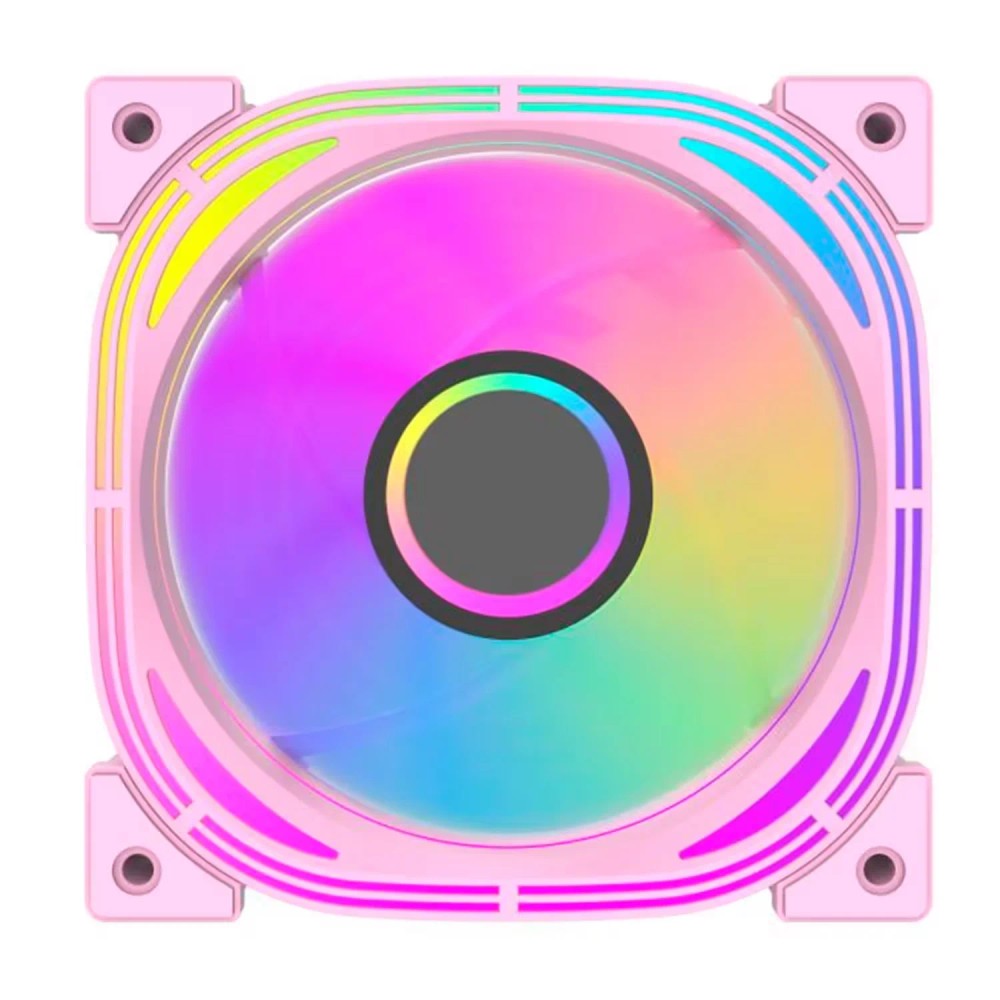 Cooler Fan para Gabinete Darkflash INF 24 Pro ARGB - Rosa