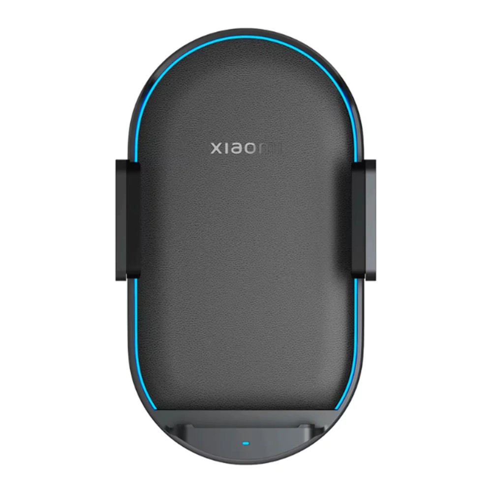 Carregador Veicular Xiaomi WCJ05ZM Sem Fio 50W Preto Rápido Compatível Qi Automotivo Dual USB