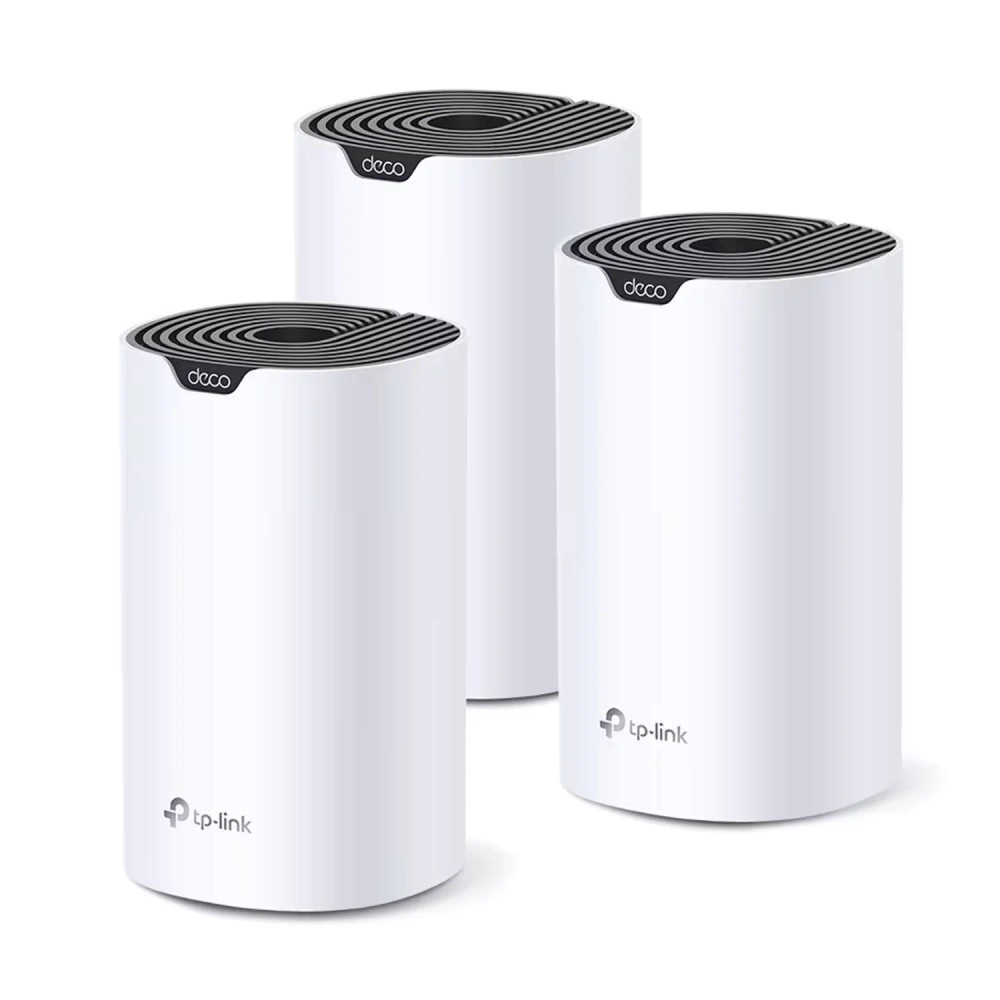 Roteador TP-Link Deco S7 Mesh Dual Band 5GHz 1300Mbps Pacote com 3