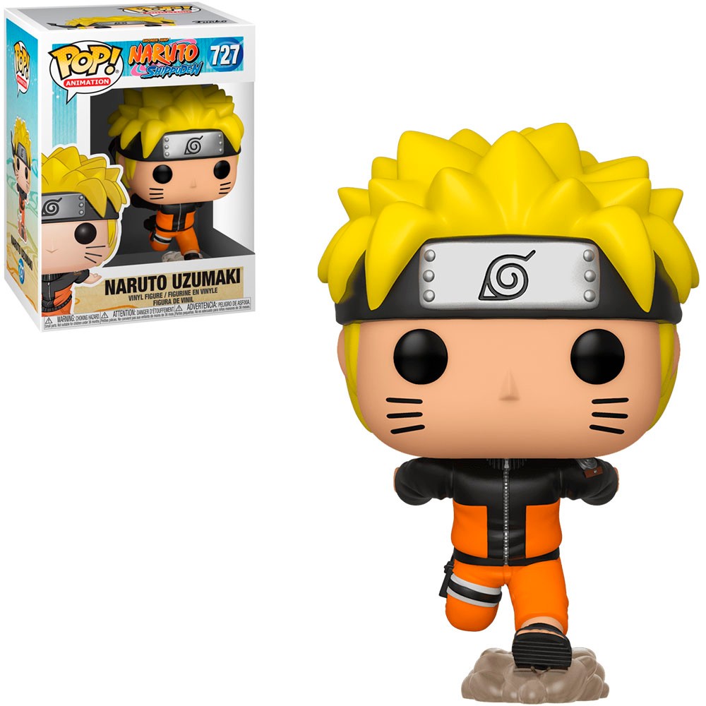 Boneco Funko Pop Animation Naruto Shippuden Naruto Uzumaki 727 Colecionável Vinil Original