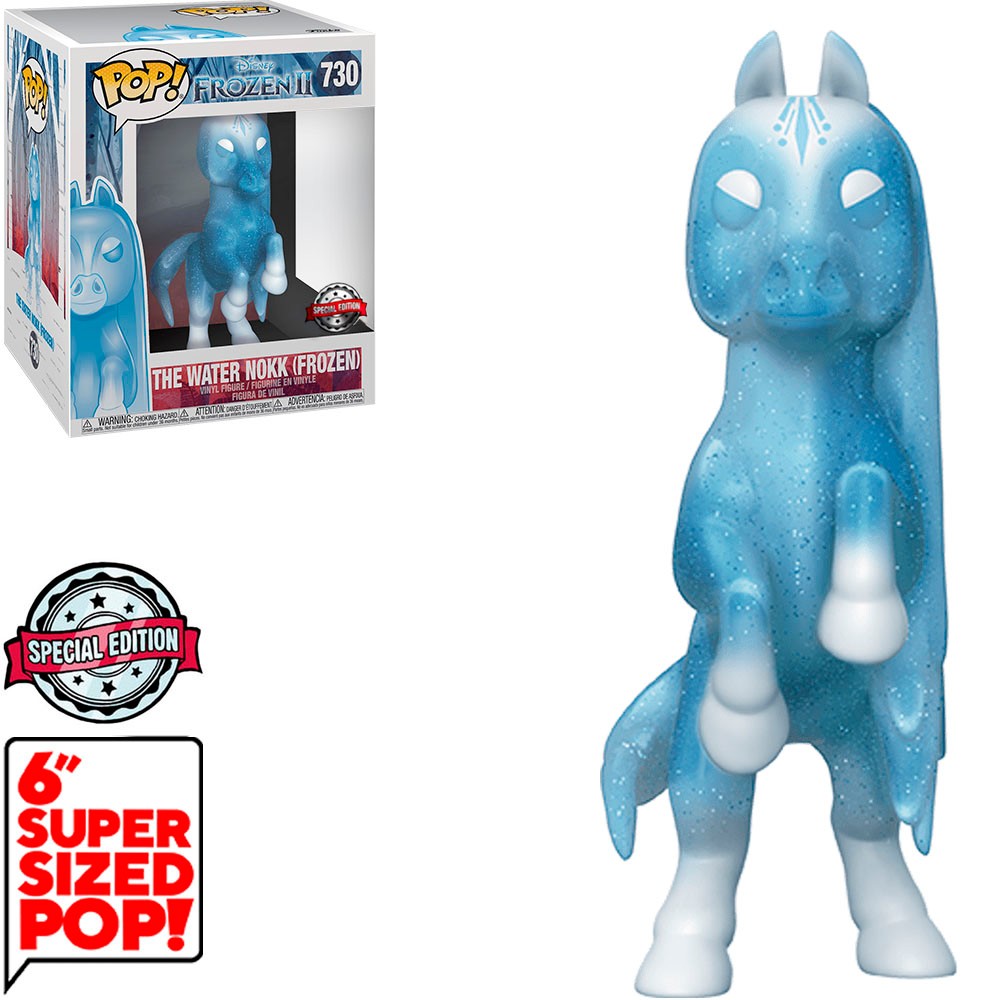 Boneco Funko Pop Disney Frozen II Super Sized The Water Nokk 730 Exclusivo Vinil Original