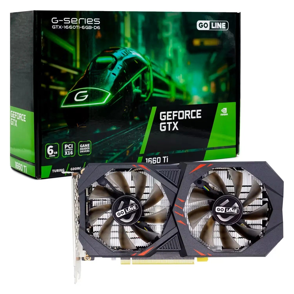 Placa de Vídeo NVIDIA GeForce GTX 1660Ti 6GB GDDR6 Performance Gamer