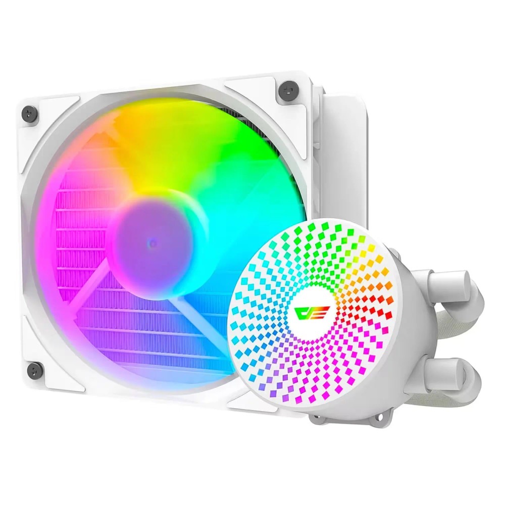 Water Cooler para Processador Aigo darkFlash Radiant DC120 ARGB - Branco