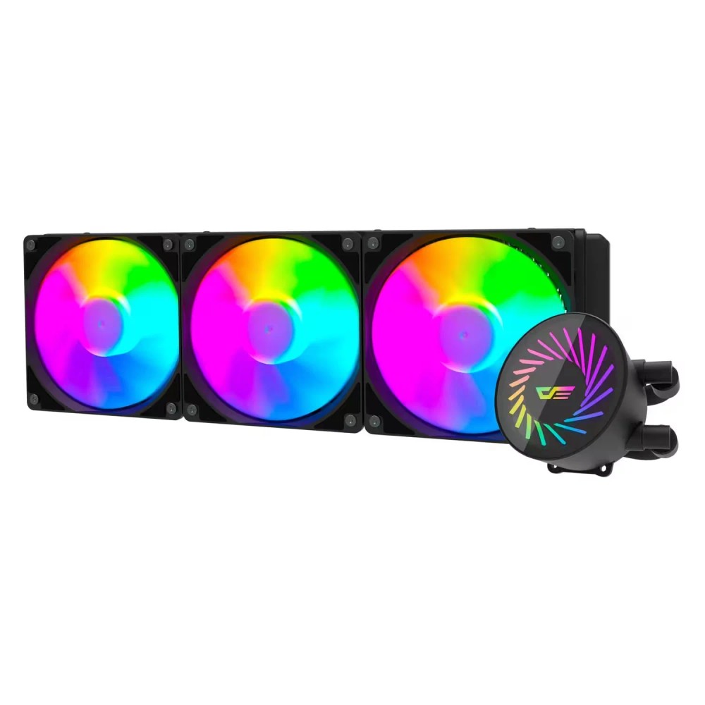 Water Cooler para Processador Aigo darkFlash Radiant DC360 ARGB - Preto