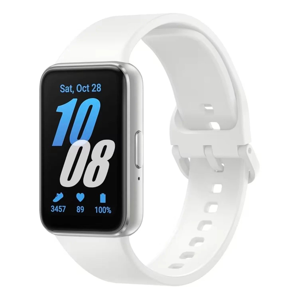 Relógio Inteligente Samsung Galaxy Fit3 SM-R390 49mm Prata Fitness