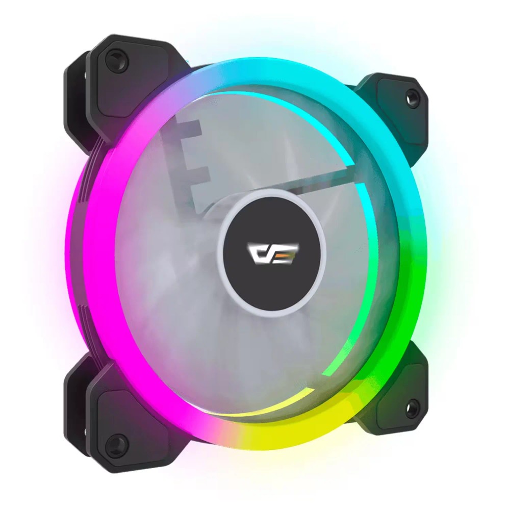 Cooler Fan para Gabinete Aigo darkFlash DR12 ARGB 3 em 1 - Preto
