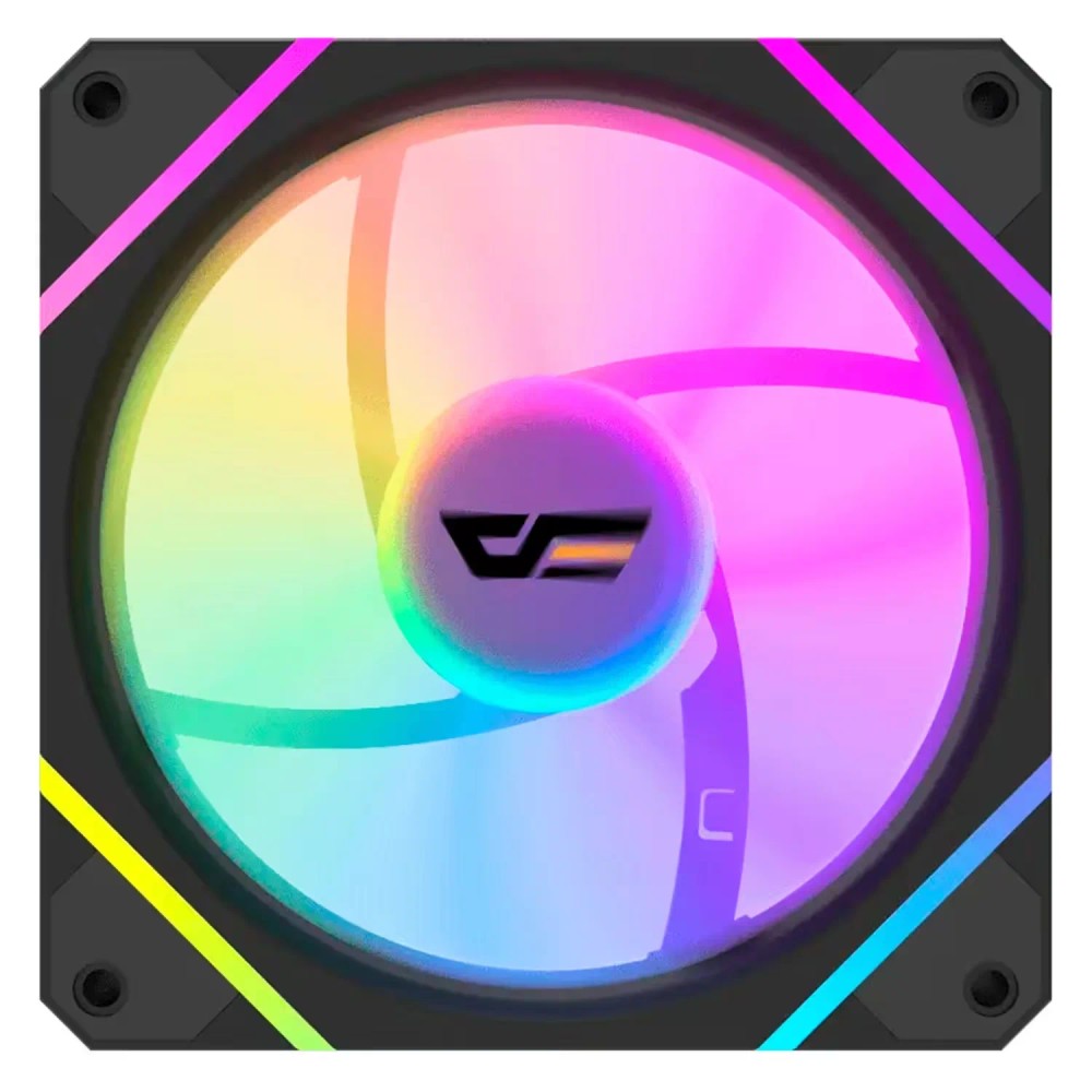 Cooler Fan para Gabinete DarkFlash DM12 Pro ARGB - Preto