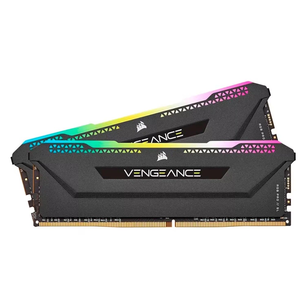 Memória RAM Corsair Vengeance Pro SL RGB 32GB (2x16GB) DDR4 3200MHz - CMH32GX4M2Z3200C16