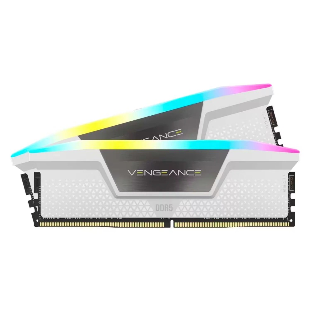 Memória RAM Corsair Vengeance RGB 32GB (2x16GB) DDR5 6400MHz - CMH32GX5M2B6400C32W