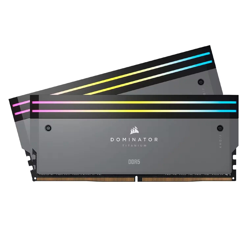 Memória RAM Corsair Dominator Titanium RGB 32GB (2x16GB) DDR5 6000MHz - CMP32GX5M2B6000Z30