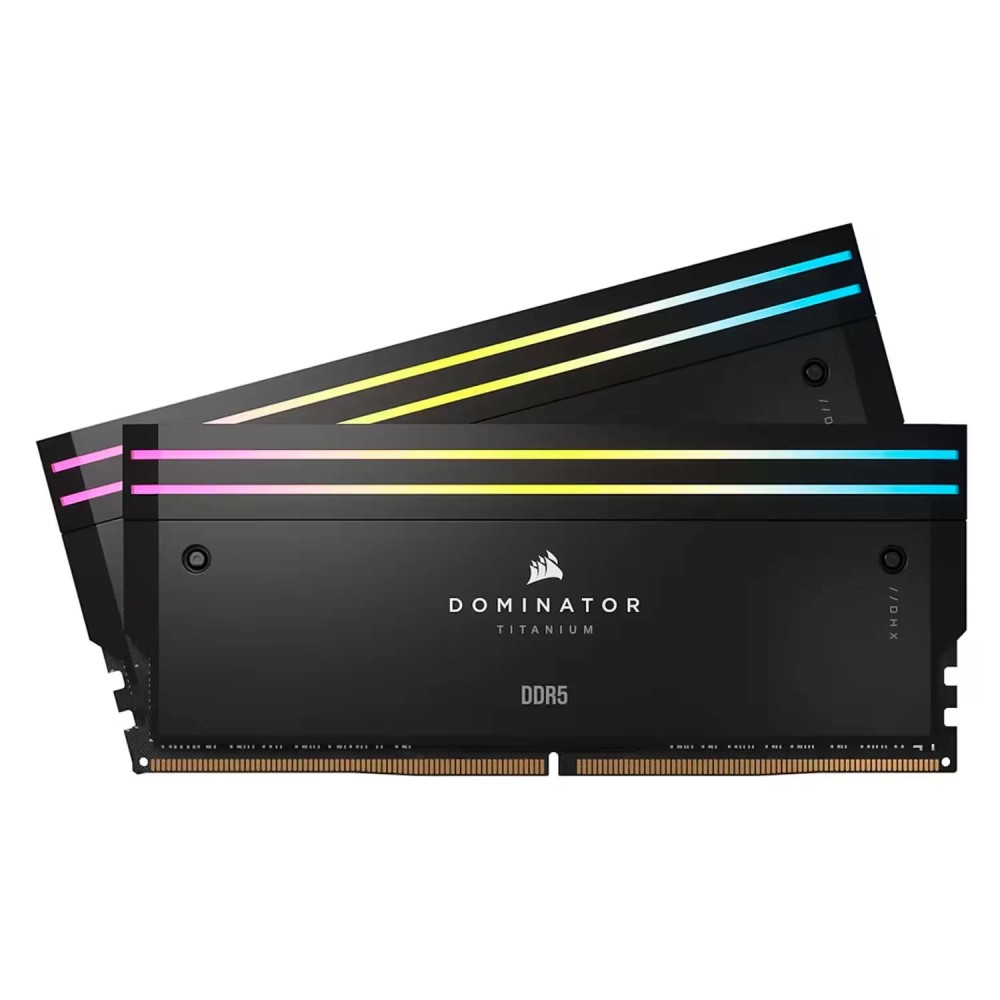 Memória RAM Corsair Dominator Titanium RGB 32GB (2x16GB) DDR5 6400MHz - CMP32GX5M2B6400C32