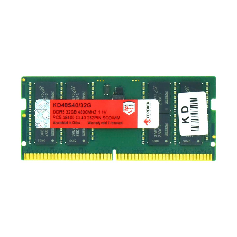 Memória RAM KeepData KD48S40/32G 32GB DDR5 4800MHz SODIMM para Notebook Alta Performance Upgrade Velocidade Estabilidade PC Laptop