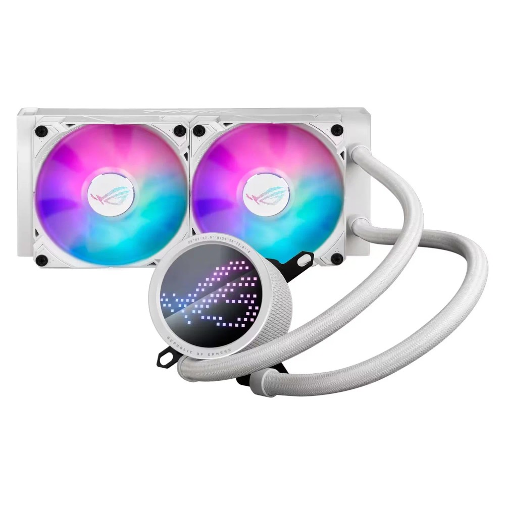 Water Cooler para Processador Asus ROG Ryuo III 240 ARGB - Branco 90RC00J2-M0UAY0