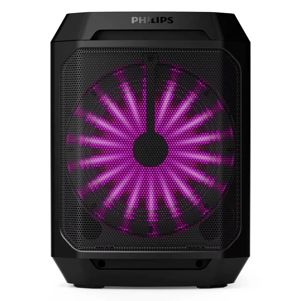 Caixa de Som Karaokê Philips TAX2208/00 Bluetooth 30W USB LED - Preto