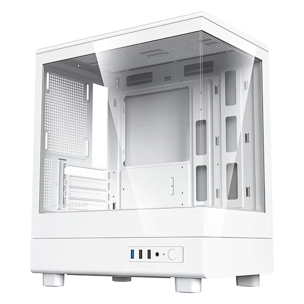 Gabinete Gamer darkFlash DB330M Mid Tower - Branco