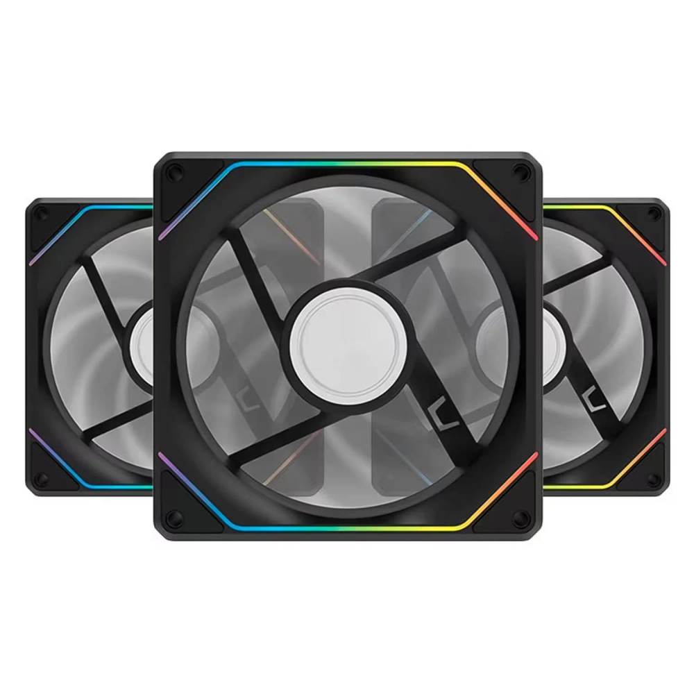 Cooler Fan para Gabinete darkFlash G16 120mm RGB 3 em 1 - Preto