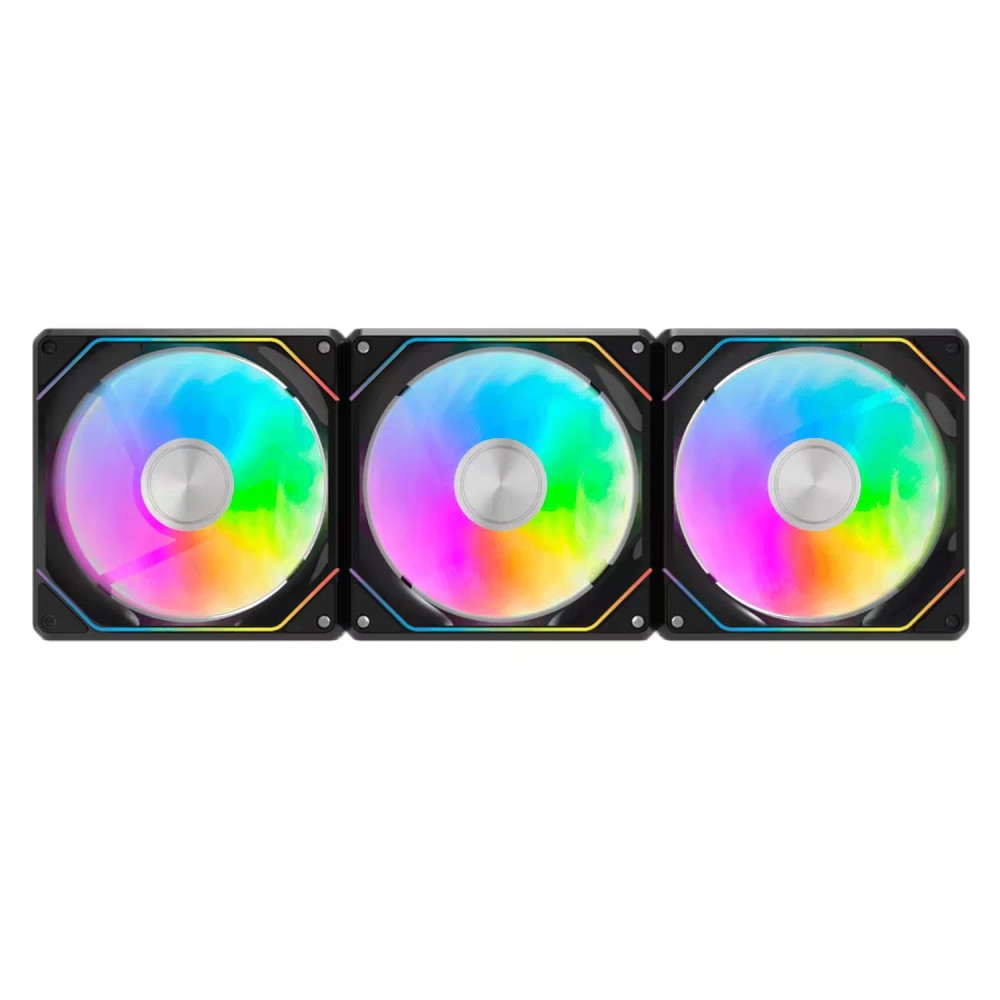 Cooler Fan para Gabinete darkFlash G24 120mm RGB 3 em 1 - Preto