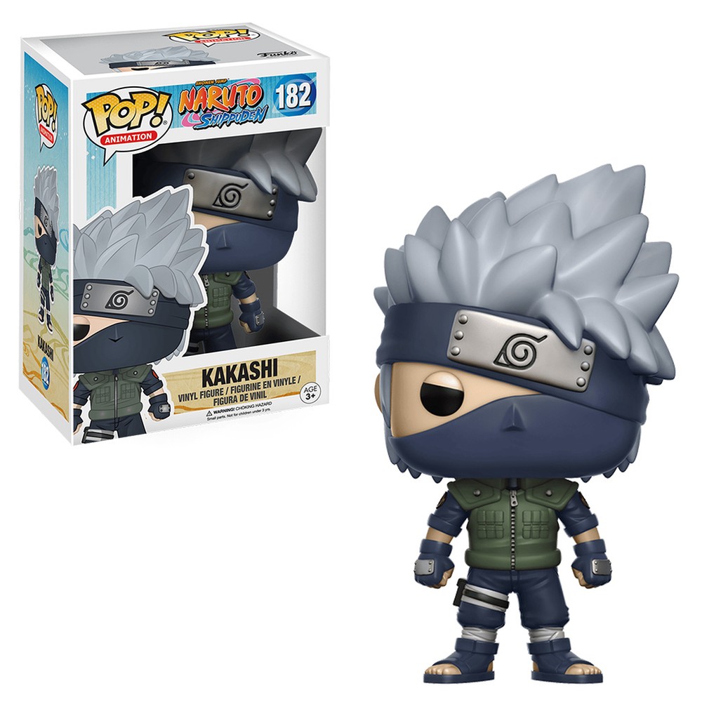 Boneco Funko Pop Animation Naruto Hatake Kakashi 182 Colecionável Vinil Original