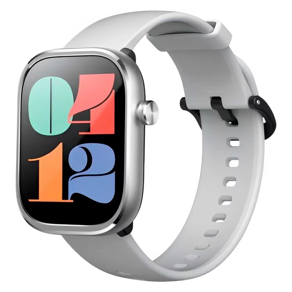 Relógio Inteligente Mibro C4 Prata com Monitoramento Fitness