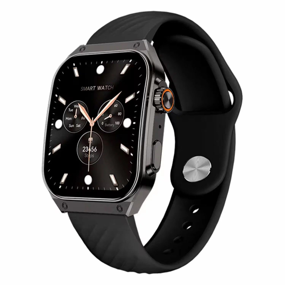 Relógio Inteligente FTX FTXAM15-BB 51mm com Monitor de Fitness Preto