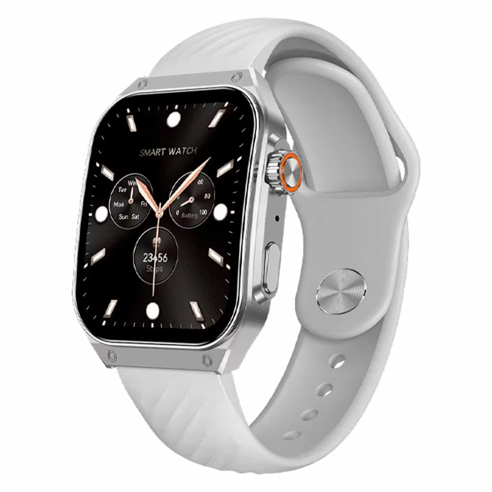 Relógio Inteligente FTX FTXAM15-SVW 51mm Monitor de Saúde Cinza