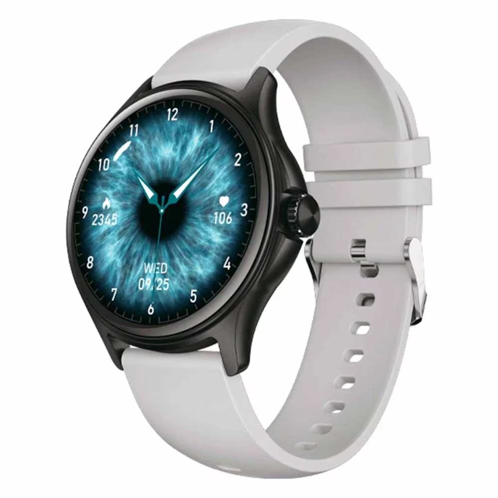 Relógio Inteligente FTX FTXR24-BW 57mm Monitor Cardíaco Cinza