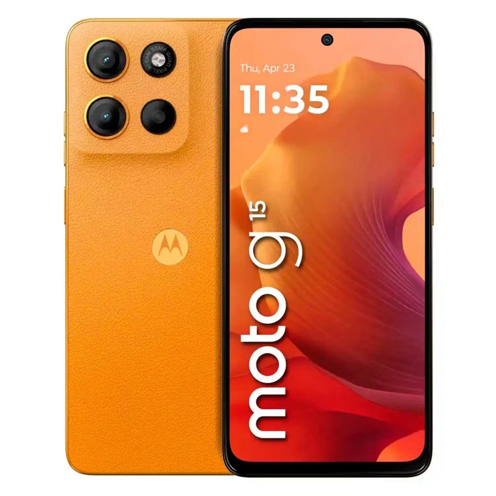 Smartphone Motorola Moto G15 256GB Dual SIM Tela 6.72 Polegadas Laranja