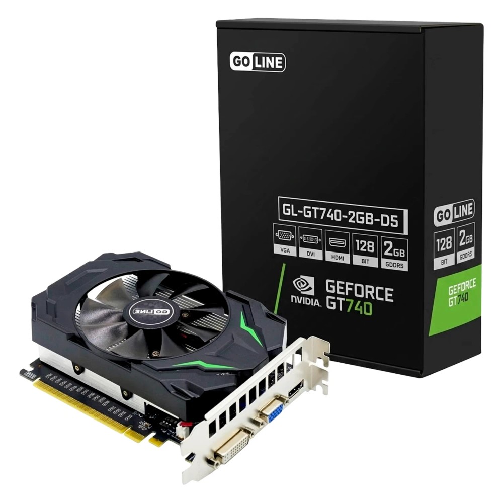 Placa de Vídeo NVIDIA GeForce GT-740 4GB GDDR5 Performance Gamer