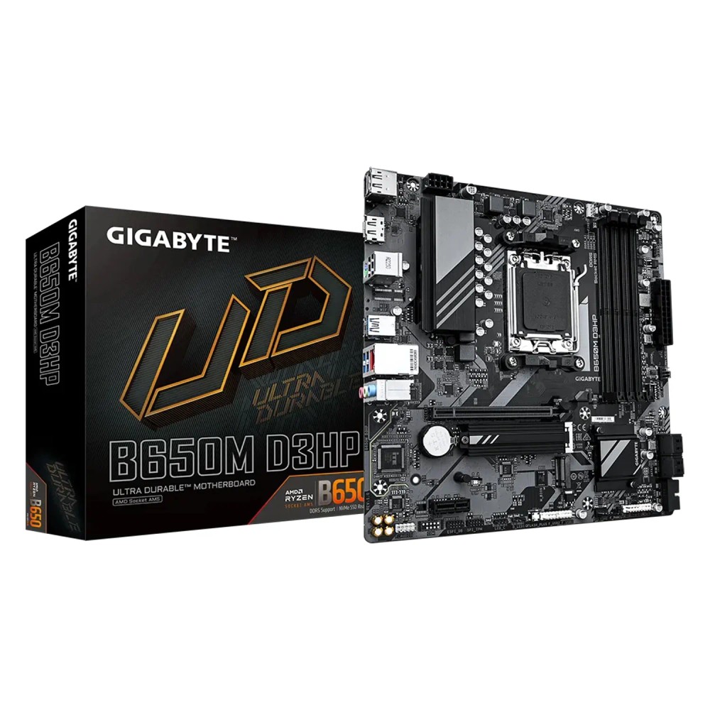 Placa Mãe Gigabyte B650M D3HP Micro ATX DDR5 Socket AM5 Alta Performance