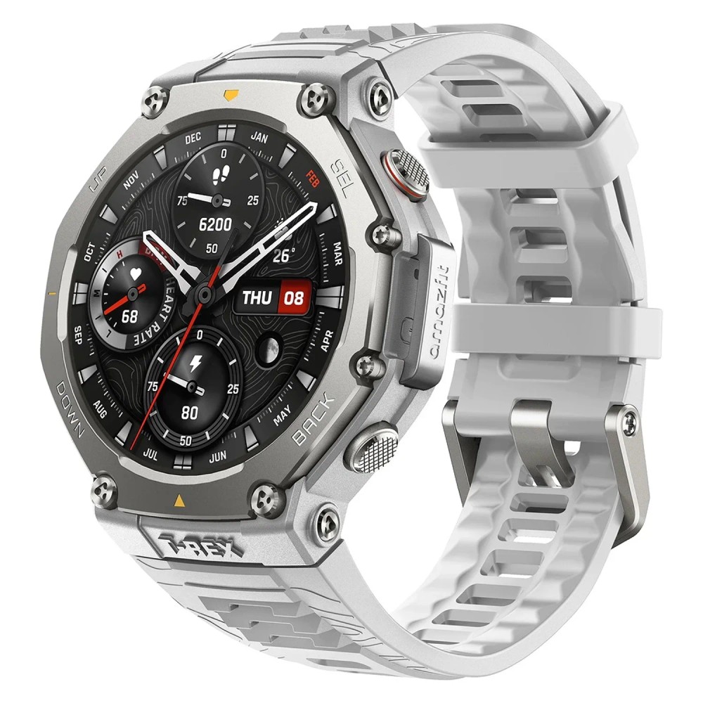 Relógio Inteligente Amazfit T-Rex 3 A2323 Resistente à Água Cinza