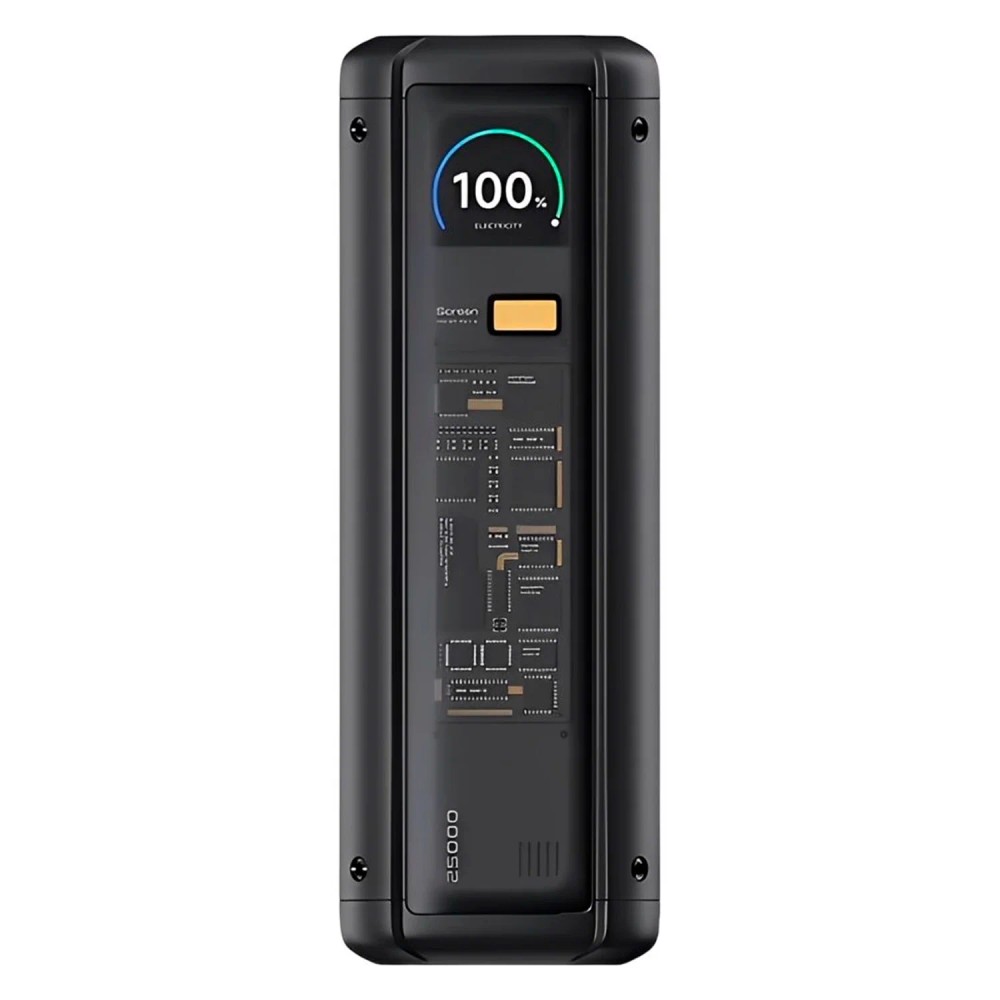 Carregador Portátil Xiaomi WPB3333MI 25000mAh 212W Preto Power Bank Alta Capacidade Dual USB-C Rápido