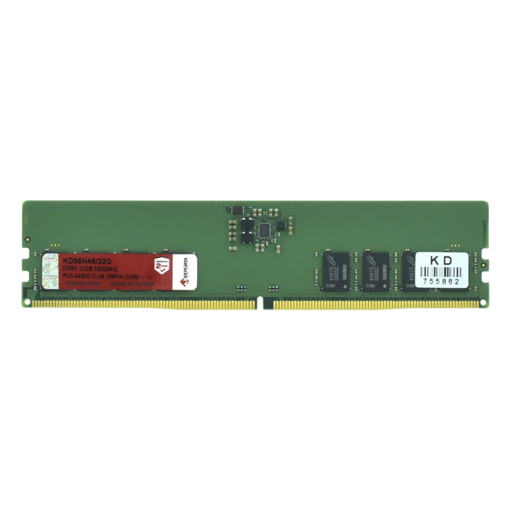 Memória RAM Keepdata 32GB DDR5 5600 MHz - KD56N46/32G