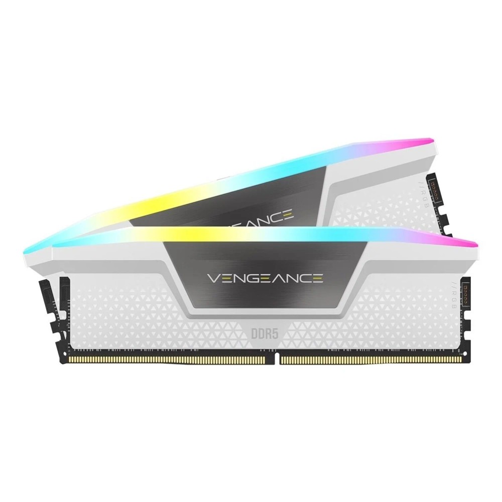 Memória RAM Corsair Vengeance RGB 32GB (2x16GB) DDR5 6000MHz - CMH32GX5M2E6000Z36W