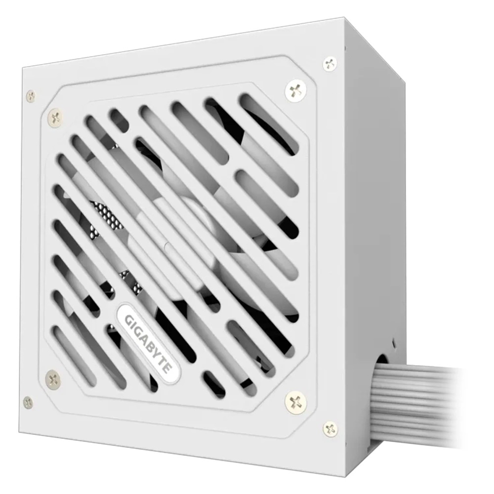 Fonte Gigabyte GP-P650SS Ice ATX 650W 80 Plus Silver PFC Ativo - Branco