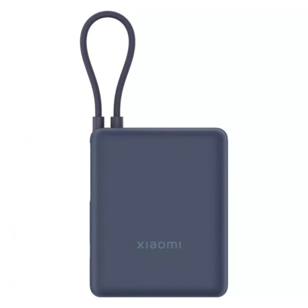 Carregador Portátil Xiaomi Power Bank BHR9341GL 10000mAh 33W Azul Dual USB Tipo-C Rápido Compacto