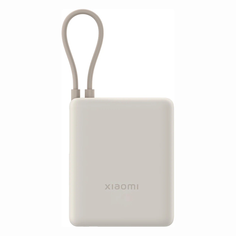 Carregador Portátil Xiaomi Power Bank BHR9333GL 10000mAh 33W USB-C Dual Output Beige Compacto Leve