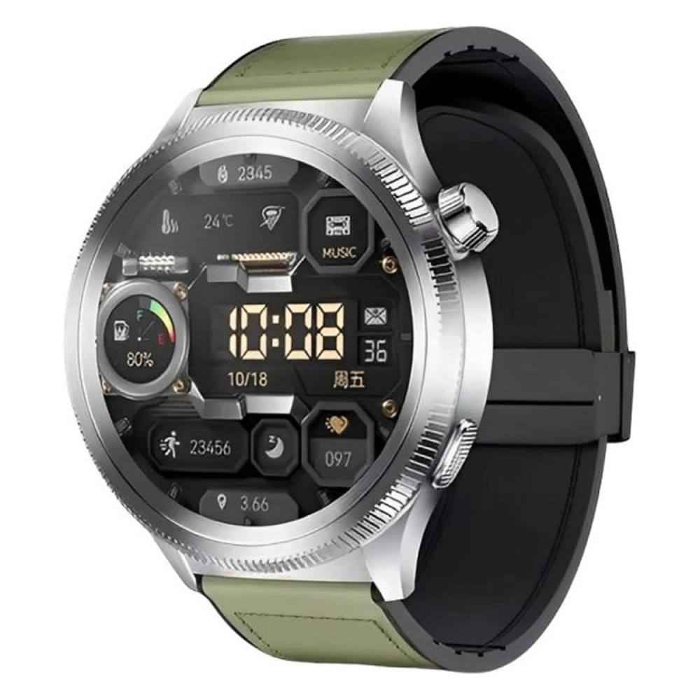 Relógio Inteligente G-Tide R8 Pro Monitor Cardíaco Prata