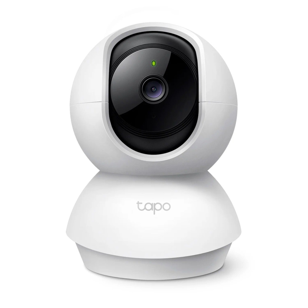 Câmera de Segurança TP-Link Tapo C200C 1080P 2MP Wi-Fi Visão Noturna Rotacionável Detecção de Movimento Branco