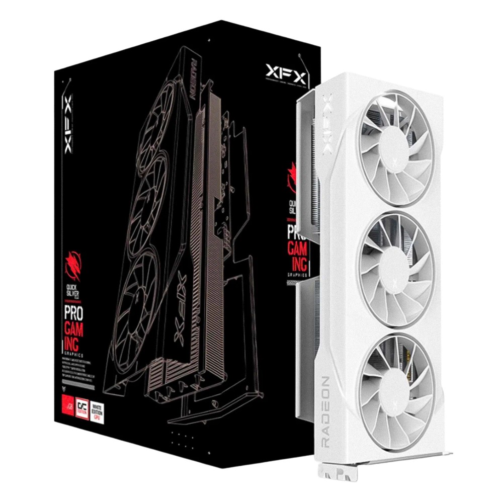 Placa de Vídeo AMD Radeon RX-9060XT XFX 16GB GDDR6 Refrigeração Tripla