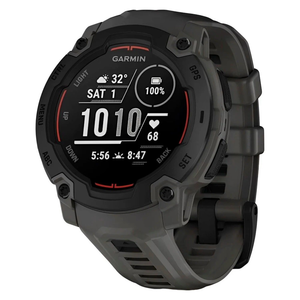 Smartwatch Garmin Instinct 45mm Monitoramento de Saúde Preto