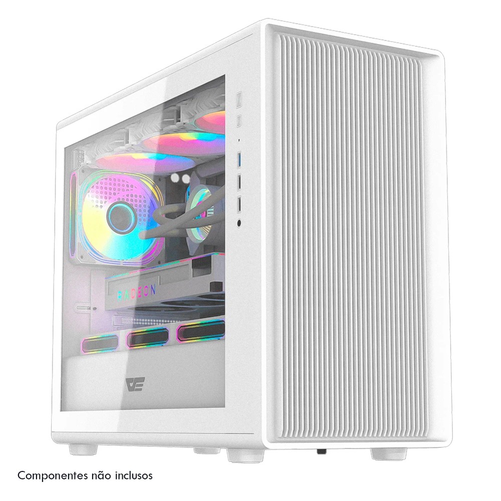 Gabinete Gamer DarkFlash DB460M - Branco