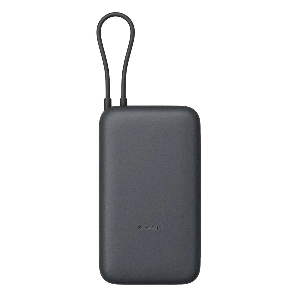 Carregador Portátil Xiaomi PB2020MI 20000mAh USB-C 22.5W Power Bank Dark Cinza Alta Capacidade Rápido Compacto