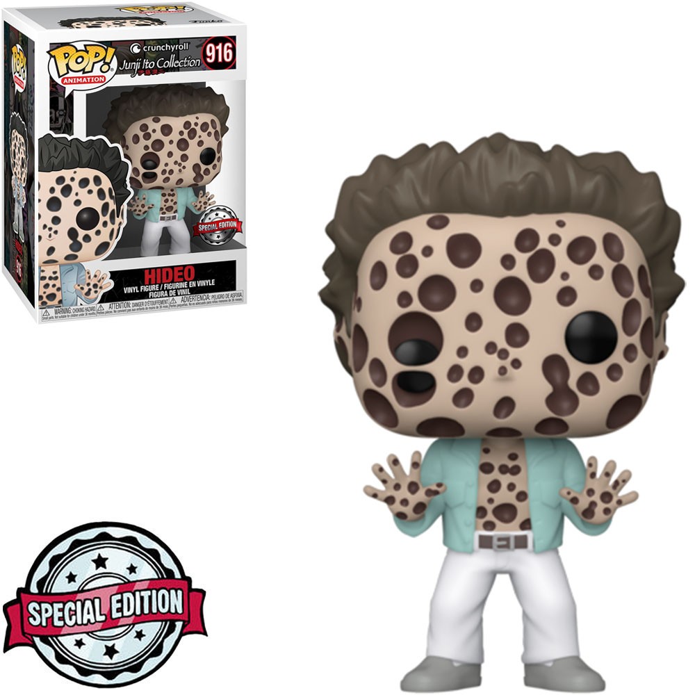 Boneco Funko Pop Junji Ito Collection Exclusivo Hideo 916 Colecionável Vinil Original