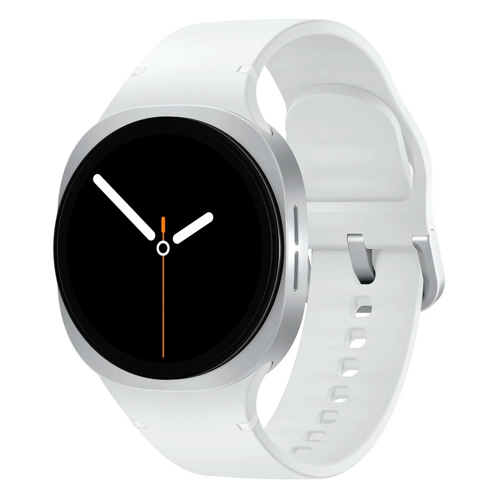 Relógio Inteligente Samsung Galaxy Watch8 40mm Prata com Monitoramento de Saúde